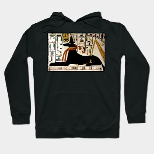 Ancient Egyptian god Anubis (E905/0395) Hoodie